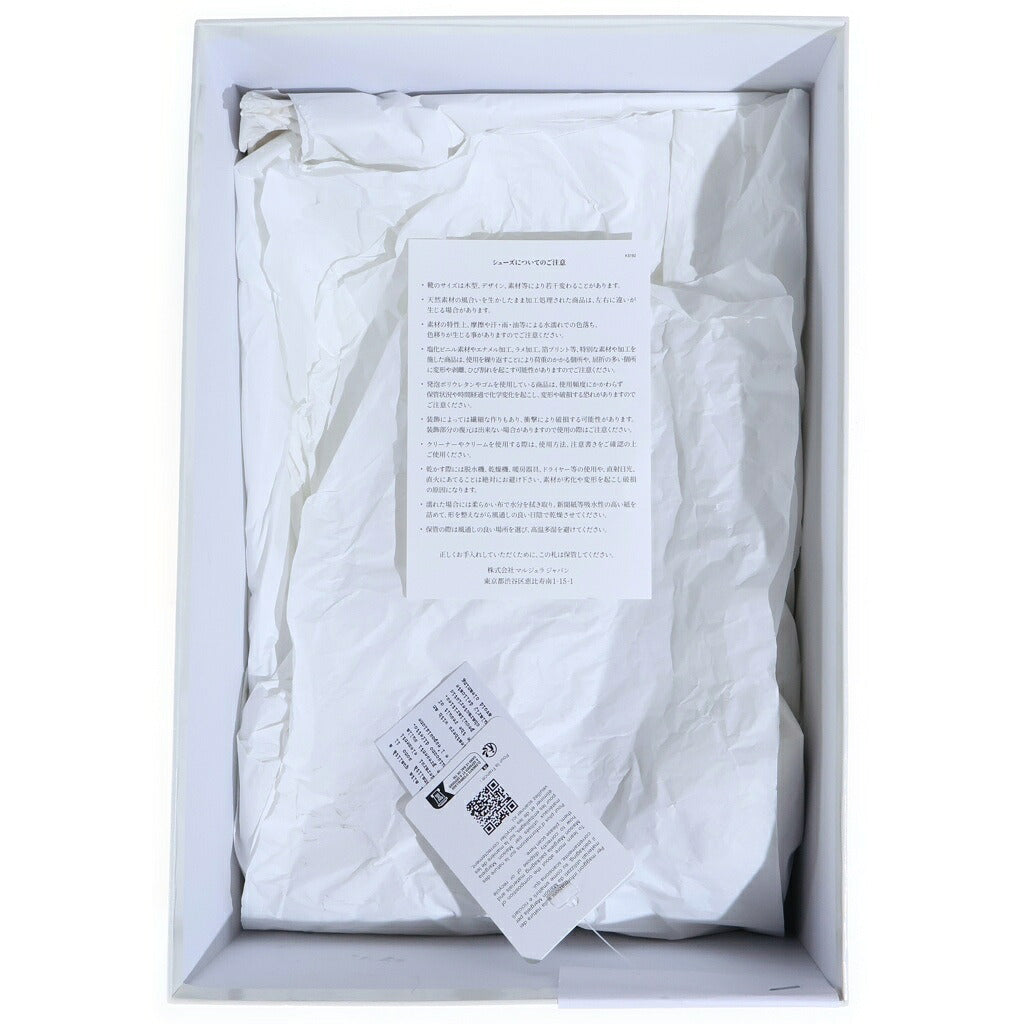 Maison Margiela(メゾンマルジェラ) タビ レザー ローファー ブラック レディース