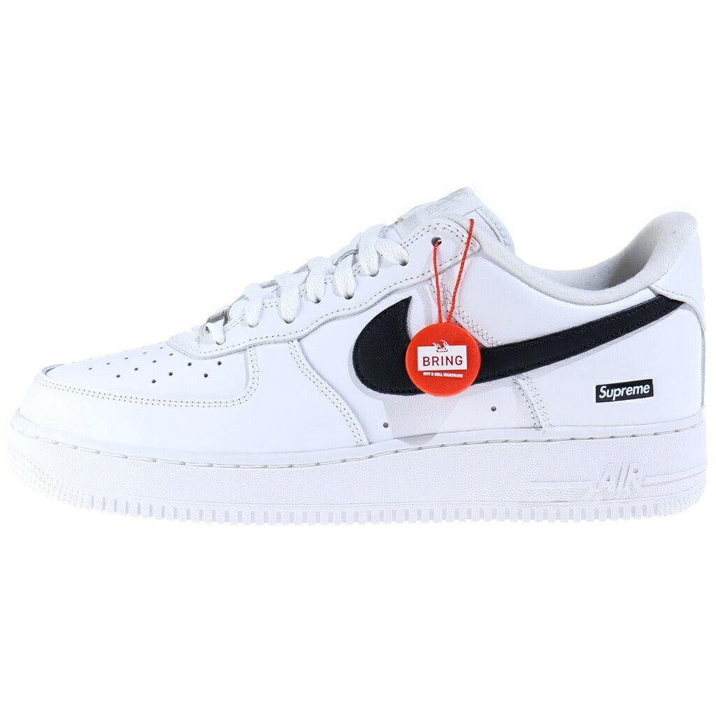 NIKE(ナイキ) ×SUPREME AIR FORCE 1 LOW エアフォース1 ローカットスニーカー US10.5/28.5cm ホワイト/ブラック CU9225-102