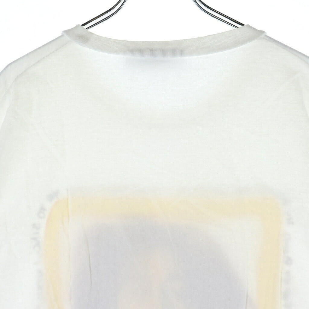 DSQUARED2(ディースクエアード) ボブ マーリー フォト グラフィック プリント クルーネック 半袖 Tシャツ カットソー ホワイト S71GD11270