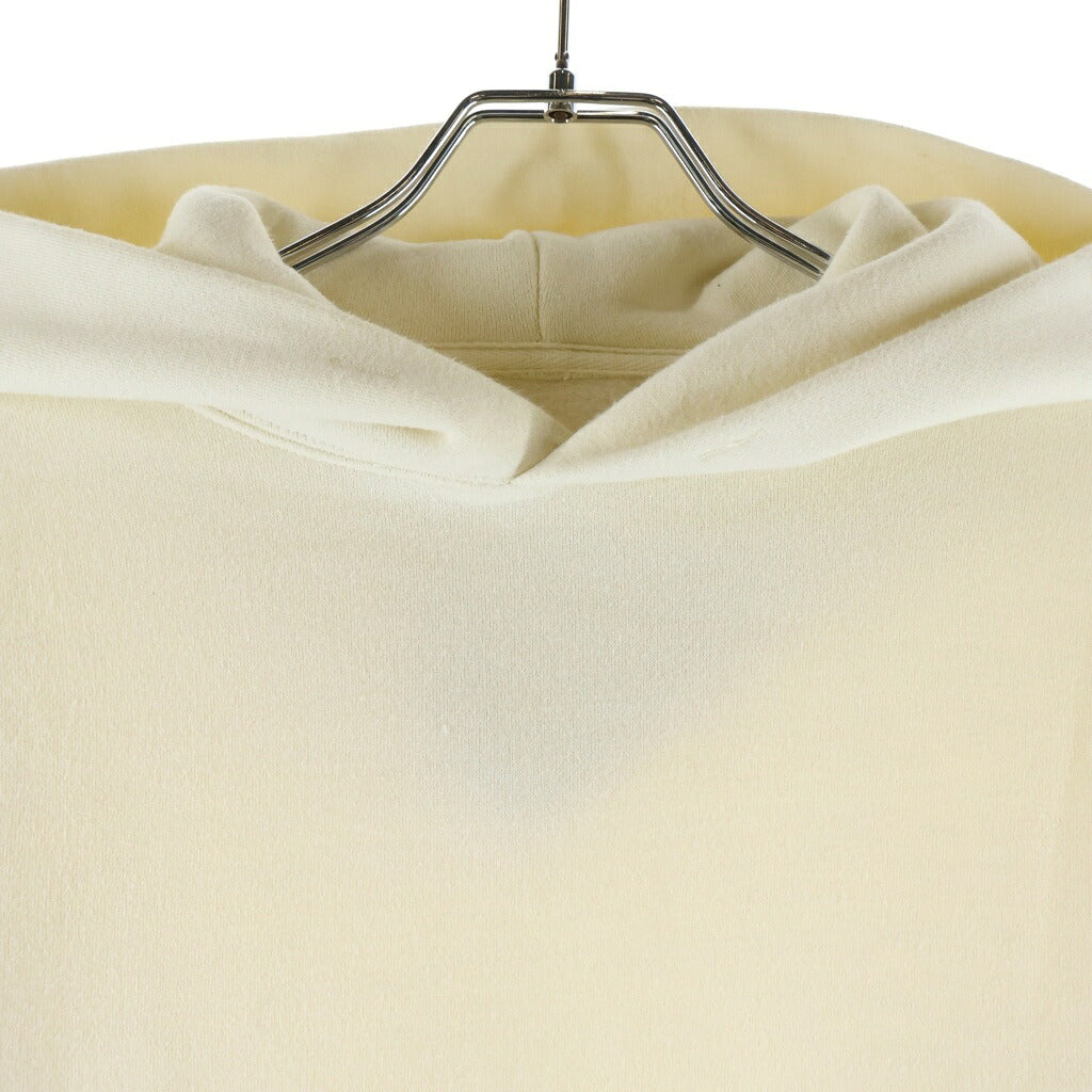 FEAR OF GOD ESSENTIALS(フィアオブゴッド エッセンシャルズ) ロゴバックプリント プルオーバーパーカー フーディ アイボリー
