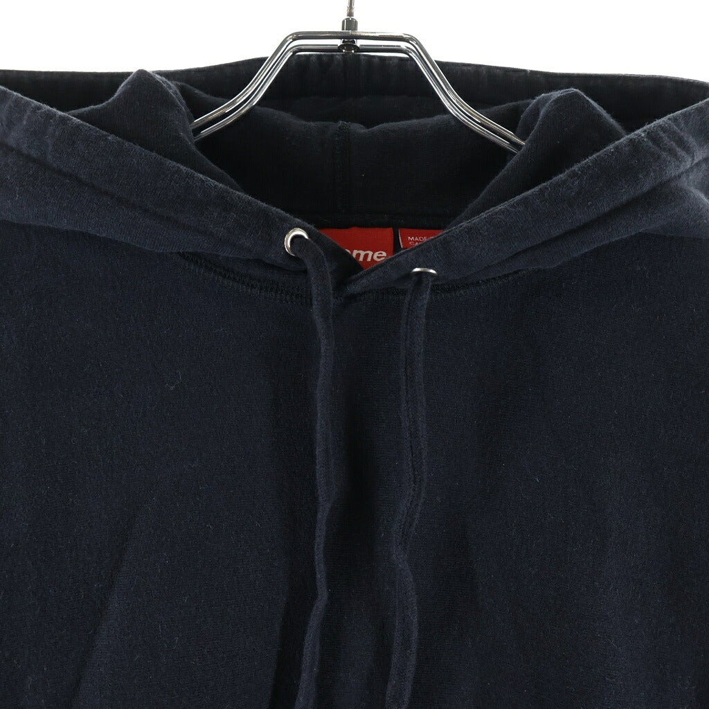 SUPREME(シュプリーム) 17SS Sleeve Patch Hooded Sweatshirt スリーブパッチ フーデット スウェットシャツ パーカー ブラック
