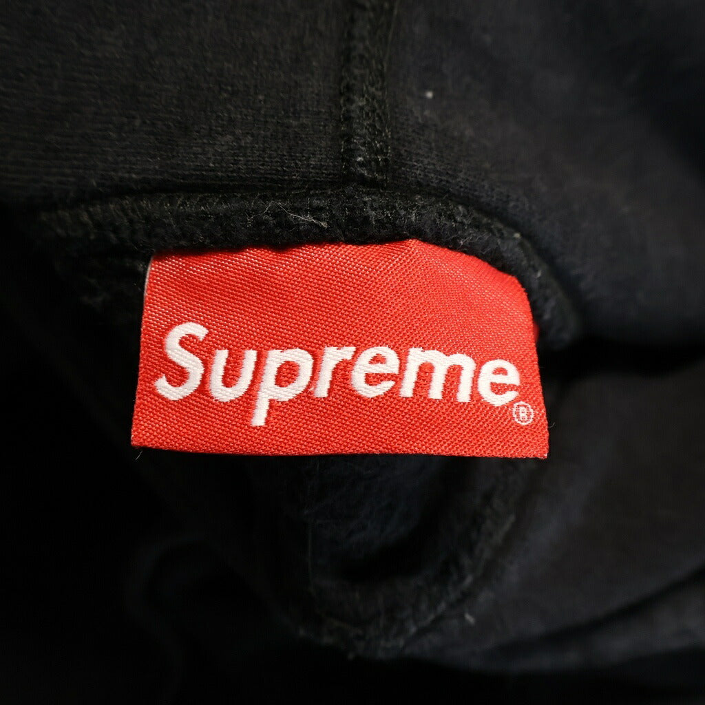 SUPREME(シュプリーム) 17SS Sleeve Patch Hooded Sweatshirt スリーブパッチ フーデット スウェットシャツ パーカー ブラック