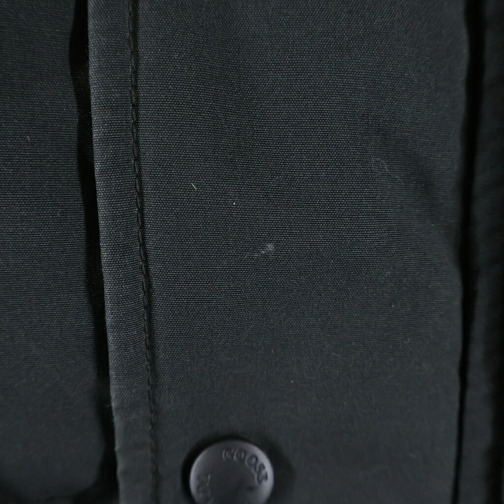 CANADA GOOSE(カナダグース) WYNDHAM PARKA BLACK LABEL ウィンダムパーカー ブラックレーベル ファー付きダウンジャケット ブラック 3808MB
