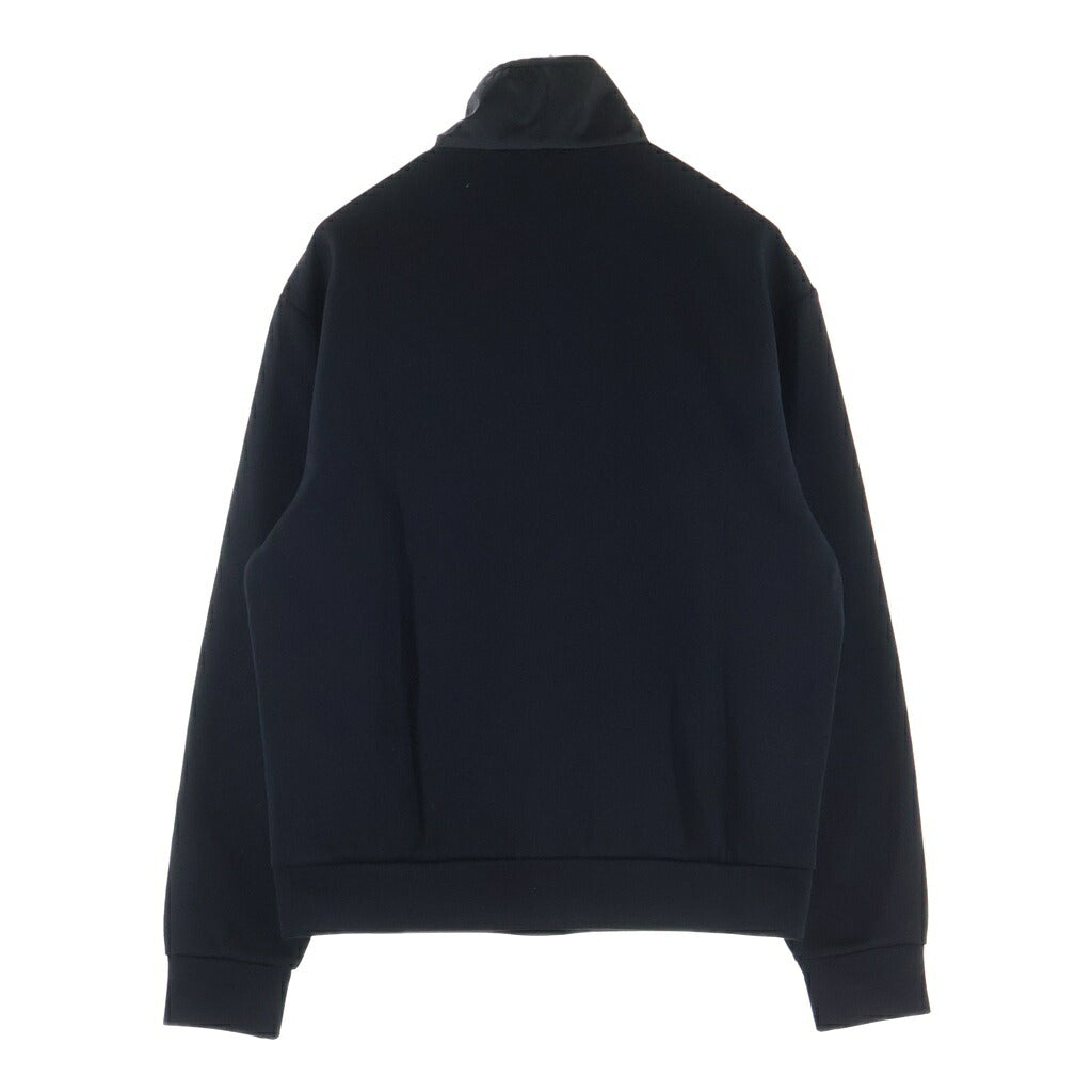 PRADA(プラダ) Re-Nylon Sweatshirt リナイロン トライアングルロゴ ハーフジップスウェットトレーナー ブラック UJL20D