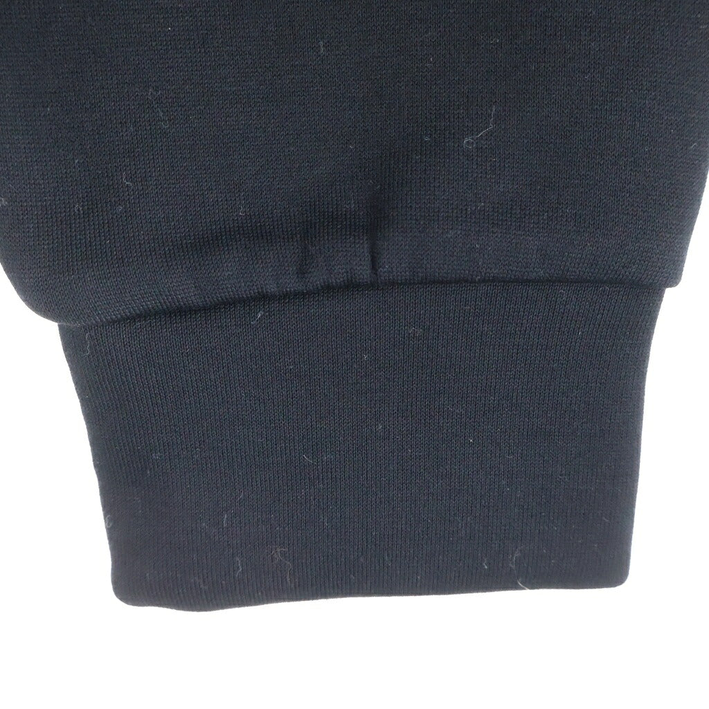 PRADA(プラダ) Re-Nylon Sweatshirt リナイロン トライアングルロゴ ハーフジップスウェットトレーナー ブラック UJL20D
