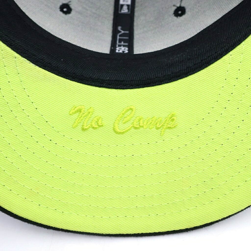 SUPREME(シュプリーム) 21AW ×NEW ERA No Comp Box Logo Cap ニューエラ ノーコンプ ボックスロゴ ベースボールキャップ 帽子 ブラック