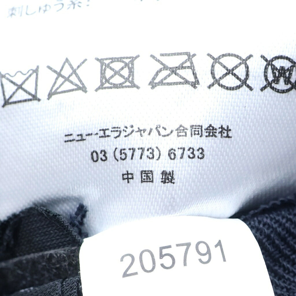 NEW ERA(ニューエラ) ×野生爆弾くっきー 9FORTY A-Frame くっきー! COOKIE! ボールフィンガーロゴ ネイビーストライプ キャップ 帽子