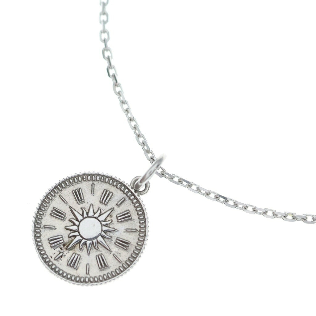 Sympathy of Soul(シンパシーオブソウル) Hope Sun Coin Charm ホープサンコインチャーム チェーン ネックレス シルバー