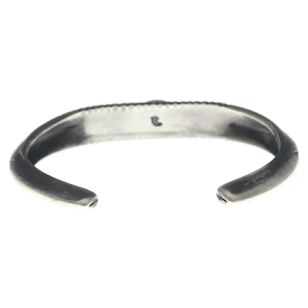LARRY SMITH(ラリースミス) TRIANGLE REPOUSE BRACELET TURQUOISE トライアングル レポウズ ブレスレット ターコイズ バングル シルバー BR-0140