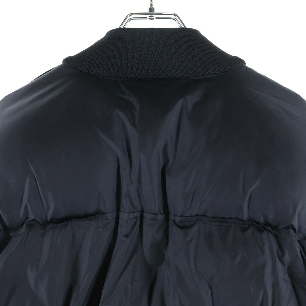 Maison Margiela(メゾンマルジェラ) 20AW Glam Slam Padded Bomber Jacket グラムスラム ボンバー 中綿 ジップアップ ジャケット ブラック S50AM0473