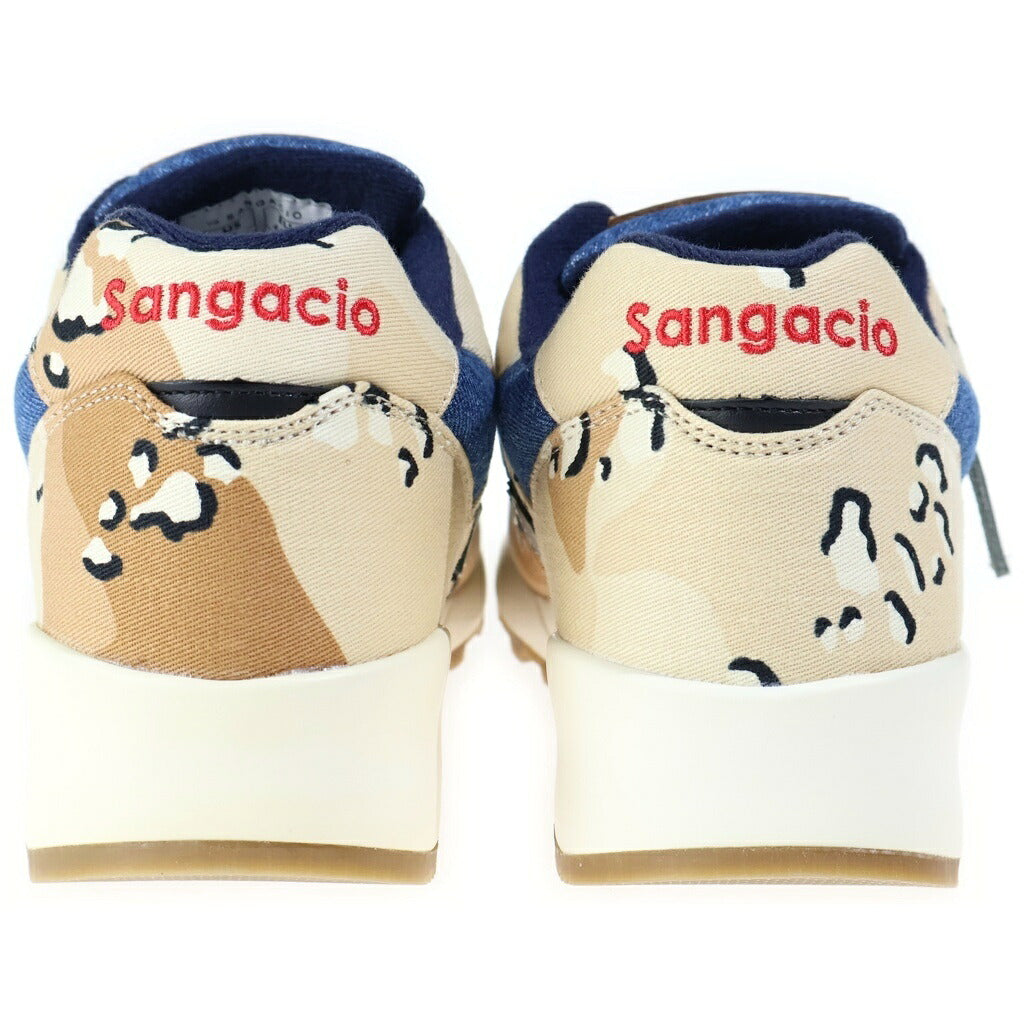 Sangacio(サンガッチョ) にゅ〜ず be カモジーンズ ローカット スニーカー マルチ US8/26cm