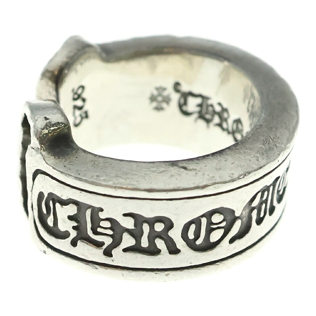 CHROME HEARTS(クロムハーツ) LG SCROLL LABEL ラージスクロールラベル リング シルバーBCA383