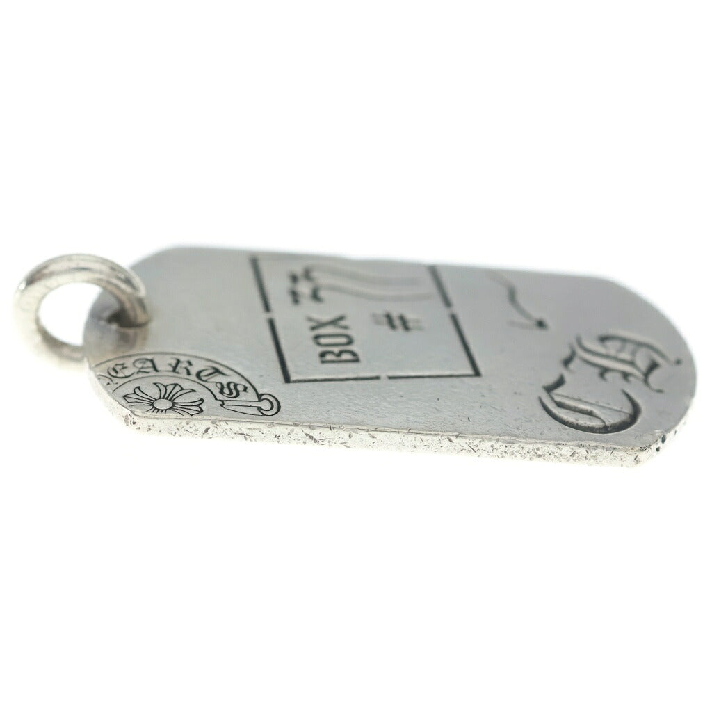 CHROME HEARTS(クロムハーツ) D TAG LRG LTD ラージドッグタグ 青山20周年限定ラージドッグタグネックレストップ シルバー