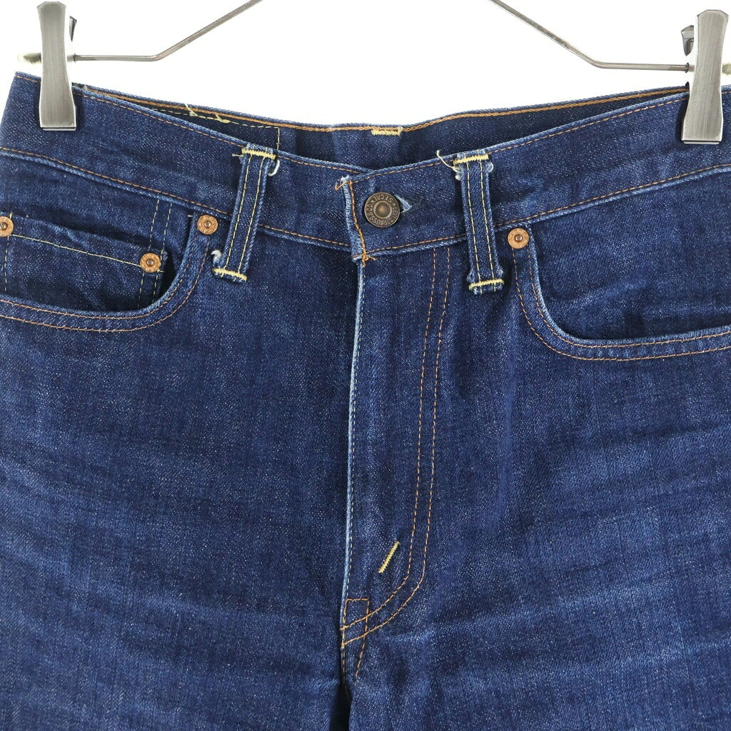 Levi's(リーバイス) 517 USA製 ボタン裏555 バレンシア工場 BIG E ジップフライ デニム パンツ インディゴ 715170017