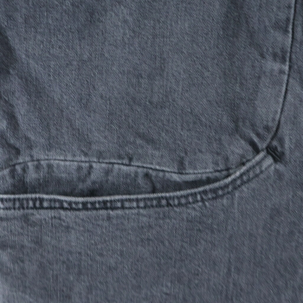 Jieda(ジエダ) 24AW CURVE OVER DENIM カーブオーバーデニム パンツ ブラック Jie-24W-PT03