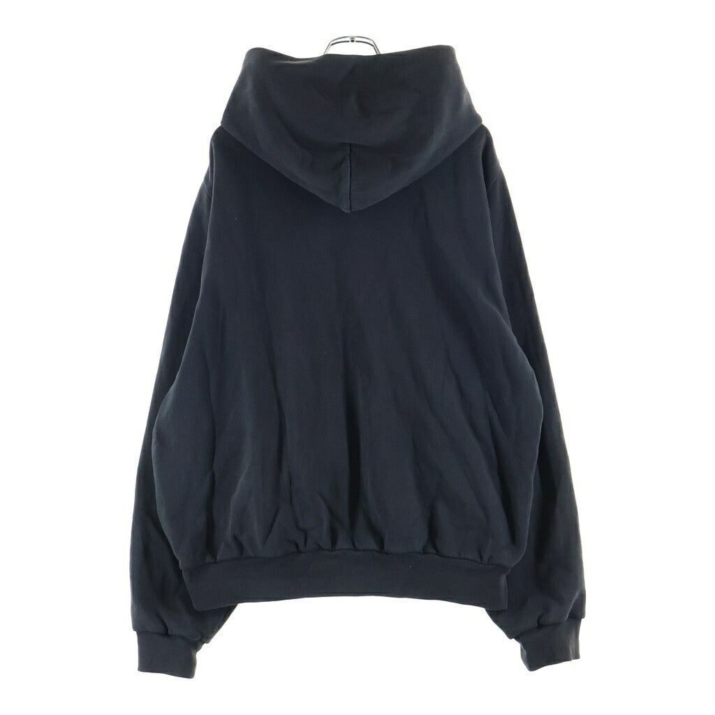 YEEZY GAP(イージーギャップ) Doubleface Wide Silhouette Zip Up Sweat Hoodie フーデット ジップアップ スウェットシャツ パーカー ブラック 537322-01-1