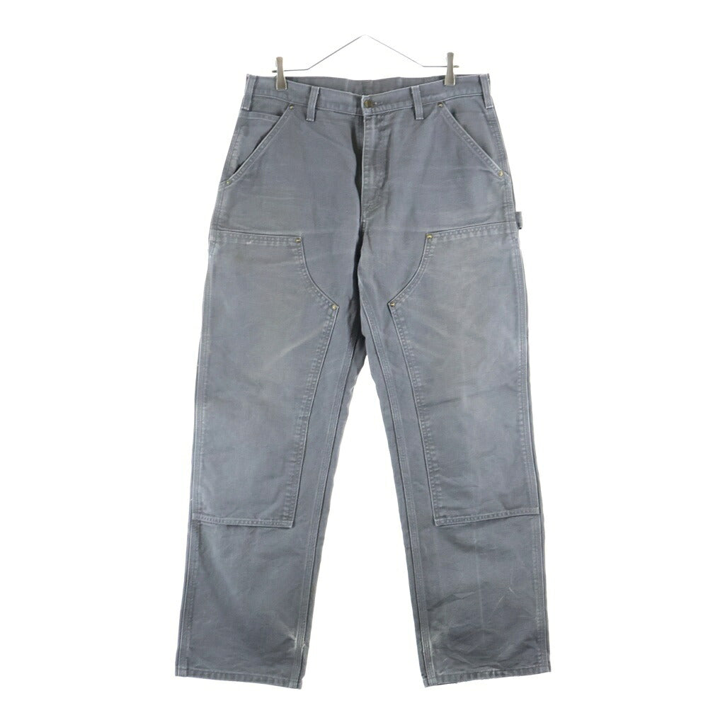 CARHARTT(カーハート) 15年製 ダブルニー ロゴ パッチ ダック ペインター パンツ グレー