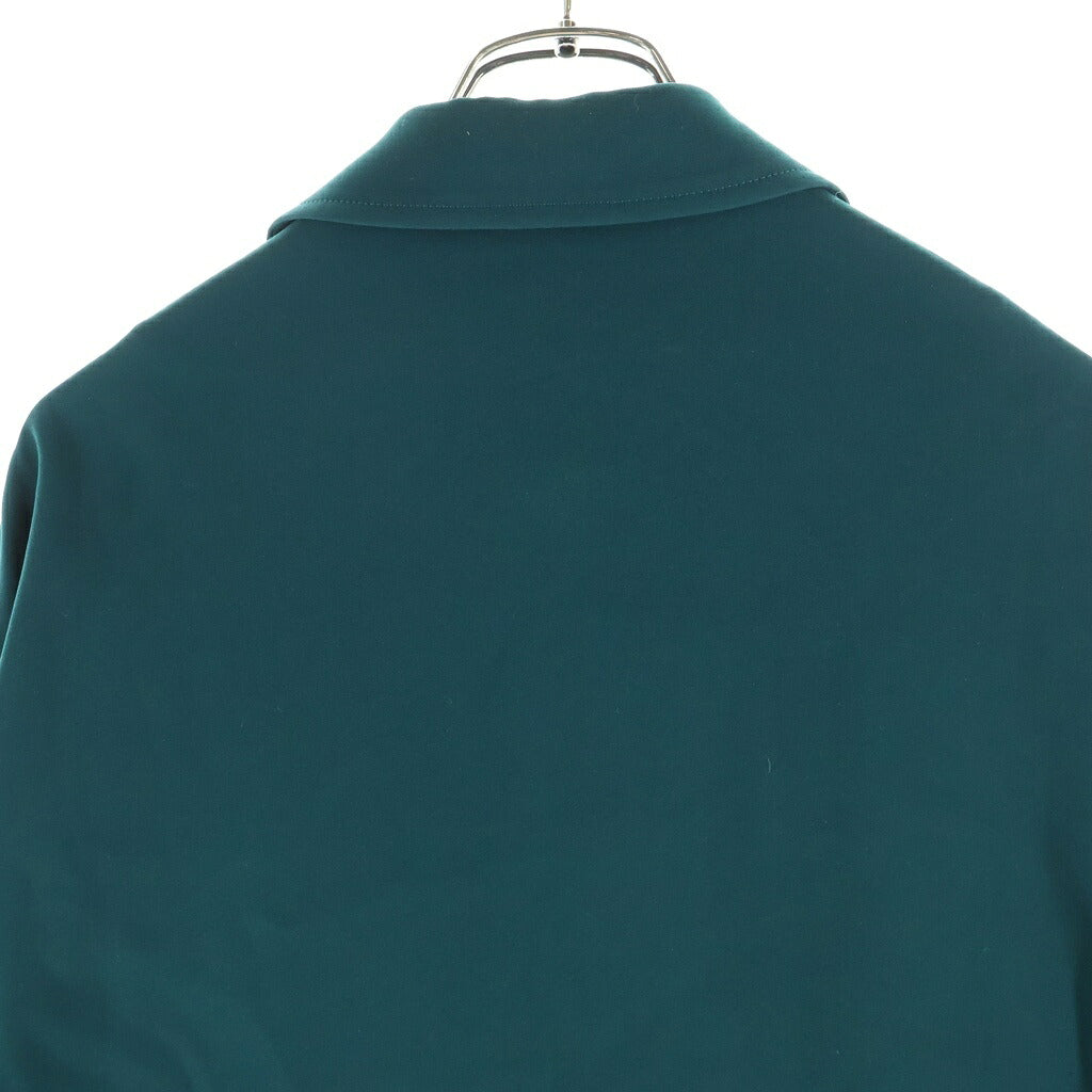 CULLNI(クルニ) 23AW Double Satin Coach Jacket ダブルサテン コーチジャケット グリーン 23-AW-031