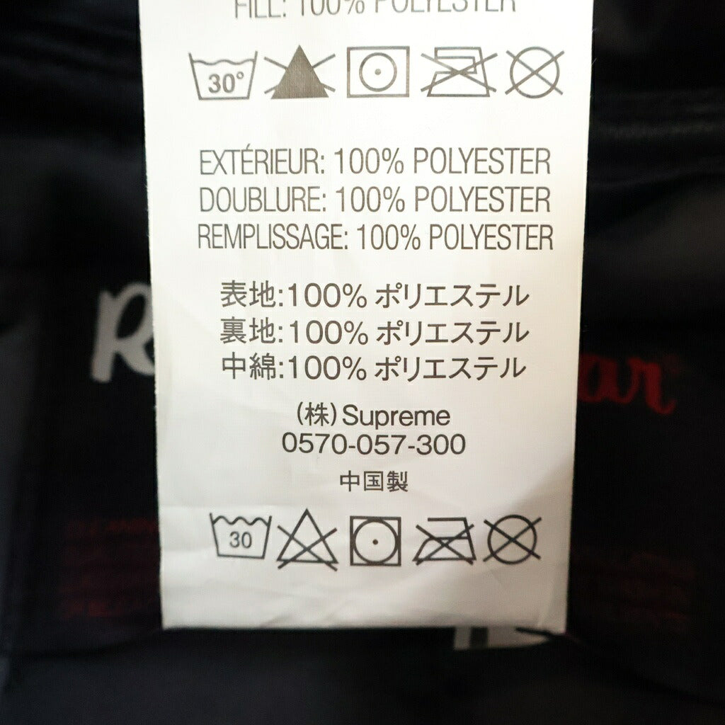 SUPREME(シュプリーム) 20AW Insulated Iron-Tuff Jacket インサレーテッド アイロンタフ ジャケット ブラック