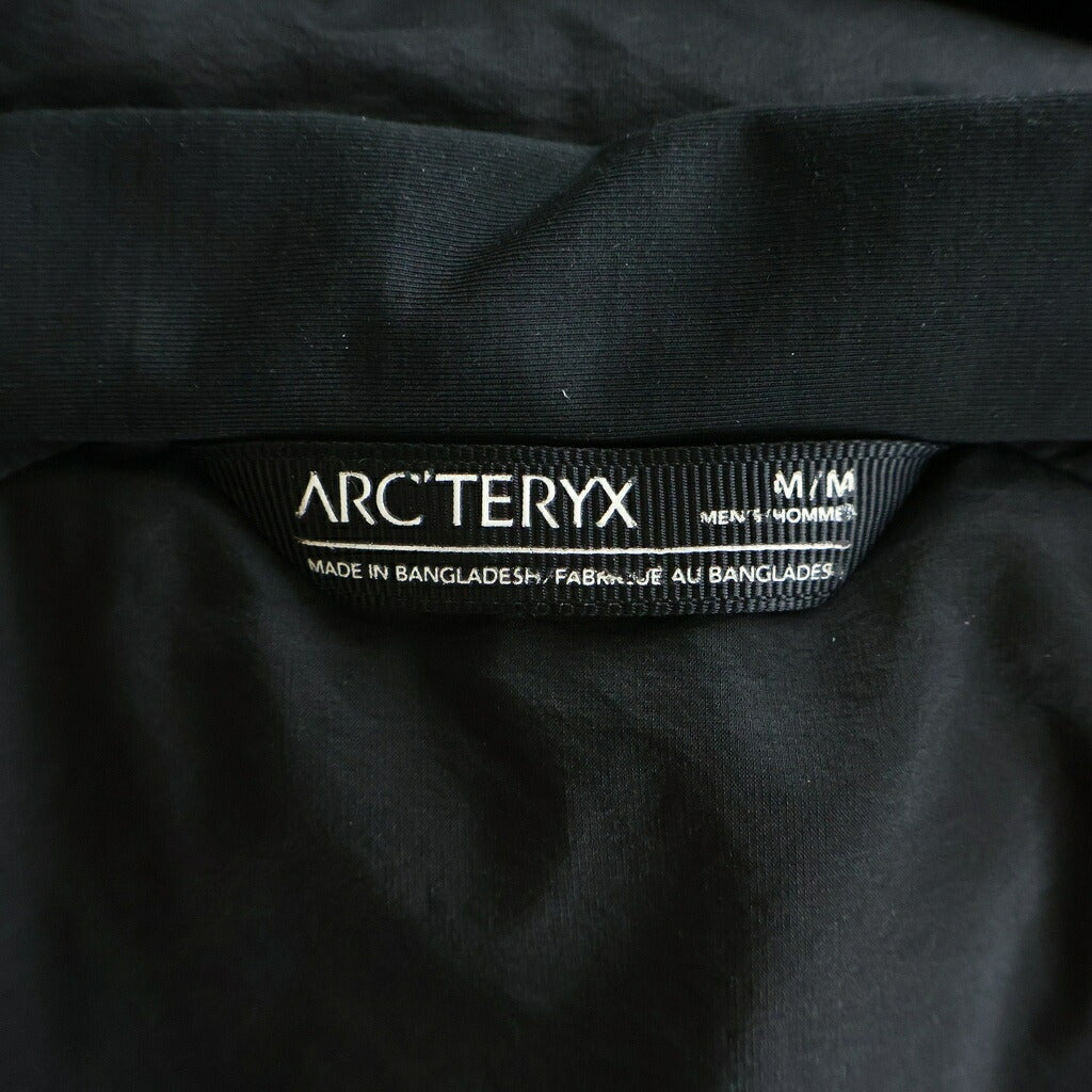 ARC'TERYX(アークテリクス) ATOM HEAVYWEIGHT HOODY アトムヘビーウェイトフーディ ナイロンジャケット ブラック X000007302