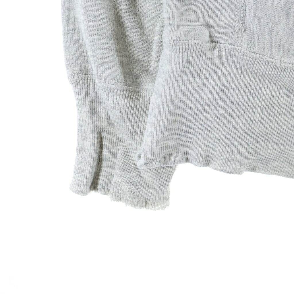 CHAMPION(チャンピオン) REVERSE WEAVE ロゴエンブロイダリー クルーネック スウェットシャツ グレー