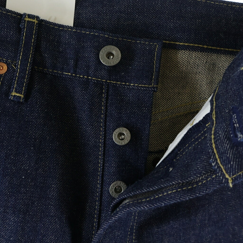 Levi's(リーバイス) 91年 天然藍カセ染め ビッグE ボタンフライ リジット ストレートデニムパンツ インディゴ 503BSXX OR