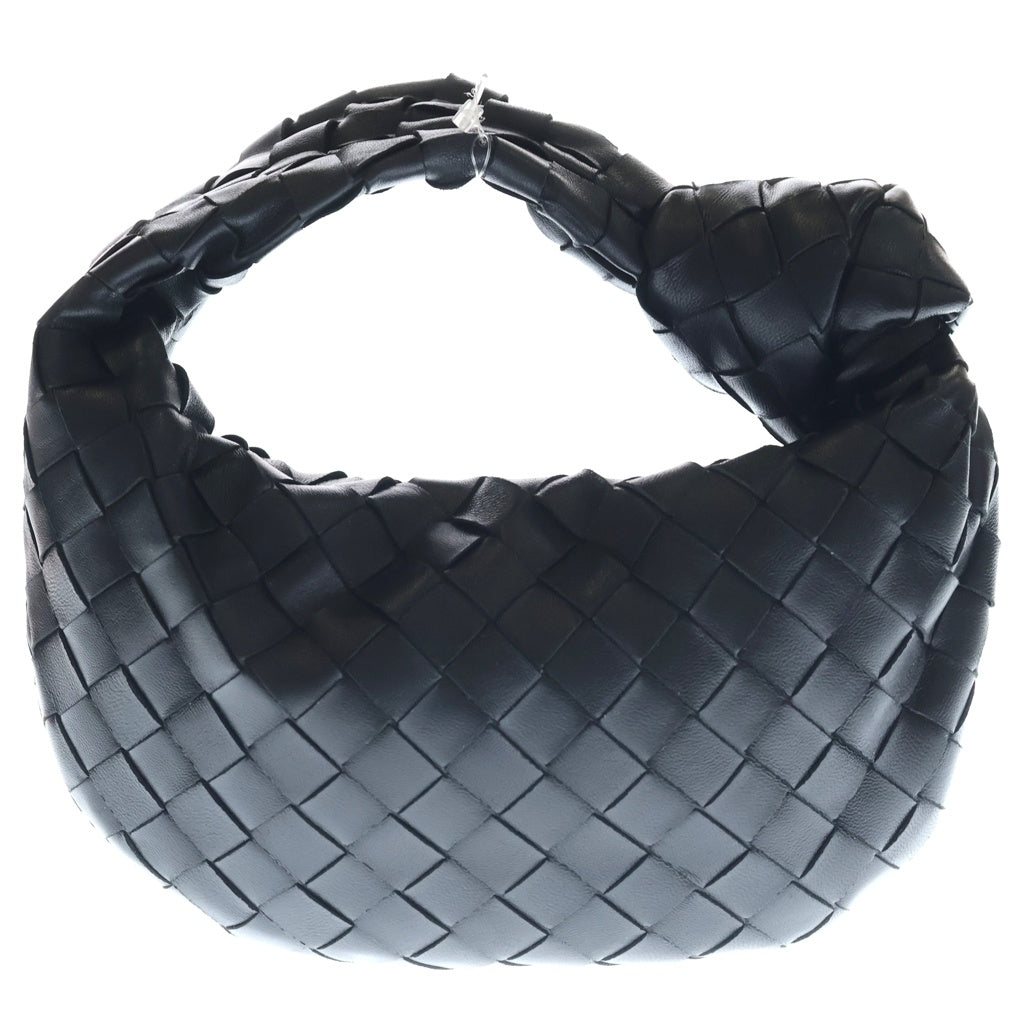 BOTTEGA VENETA(ボッテガヴェネタ) イントレチャート ミニジョディ レザー ハンドバッグ ブラック レディース