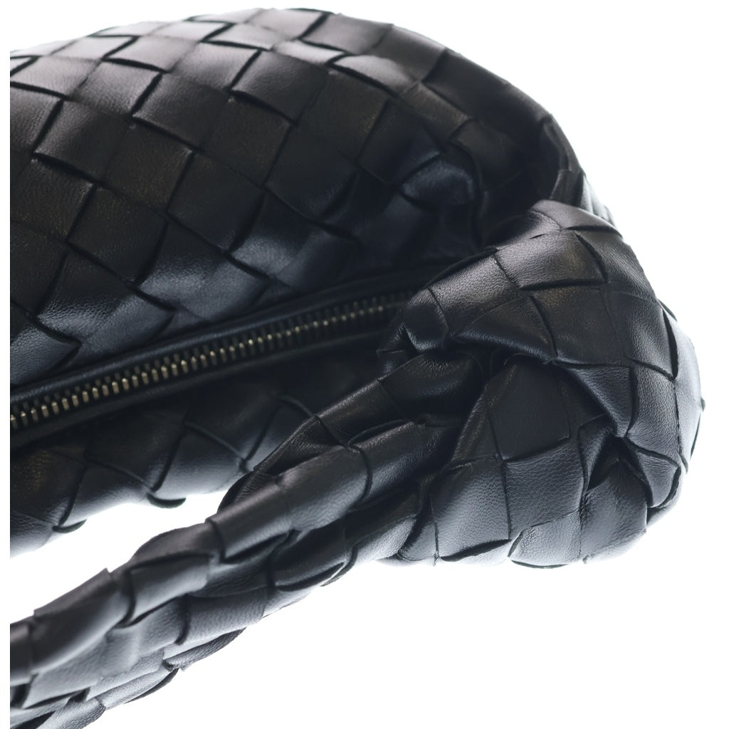 BOTTEGA VENETA(ボッテガヴェネタ) イントレチャート ミニジョディ レザー ハンドバッグ ブラック レディース