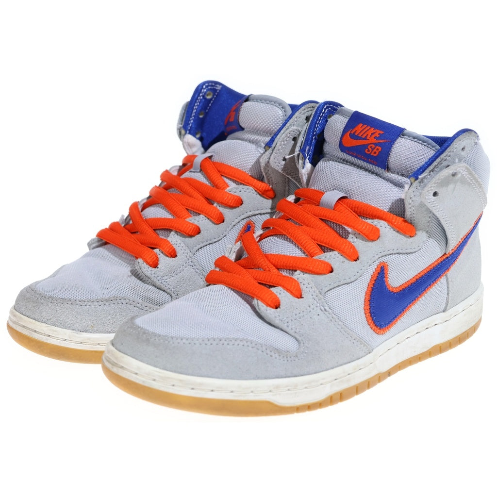 NIKE SB(ナイキエスビー) DUNK HIGH Rush BLUE AND Team Orange New York Mets ダンク ラッシュブルー チームオレンジ ニューヨークメッツ ハイカットスニーカー US8/26cm DH7155-001