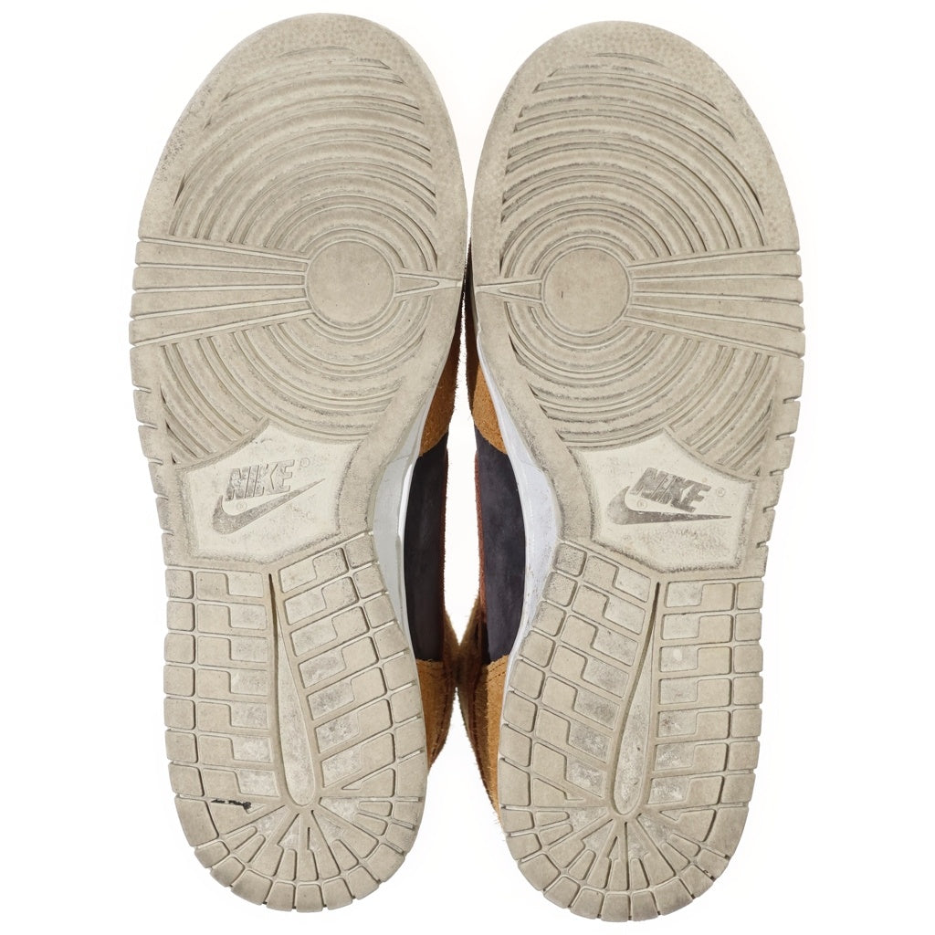 NIKE(ナイキ) DUNK HIGH RETRO PREMIUM DARK CURRY ダンク ハイ ダーク カレー ハイカットスニーカー US8/26cm ブラウン DD1401-200