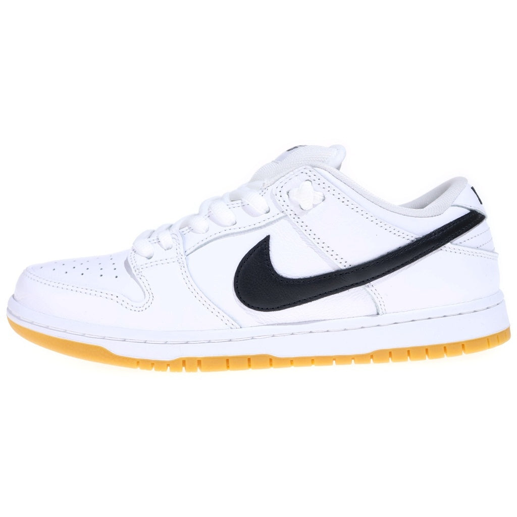 NIKE SB(ナイキエスビー) DUNK LOW ORANGE LABEL WHITE BLACK ダンク オレンジ ラベル ローカットスニーカー ホワイト/ブラック US8.5/26.5cm CD2563-101