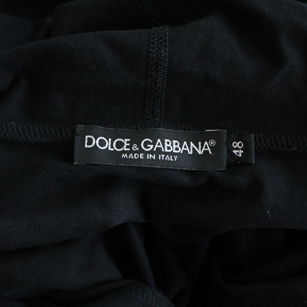 DOLCE & GABBANA(ドルチェアンドガッバーナ) パーカー G7GC9 コットン ブラック 48 G8U19G