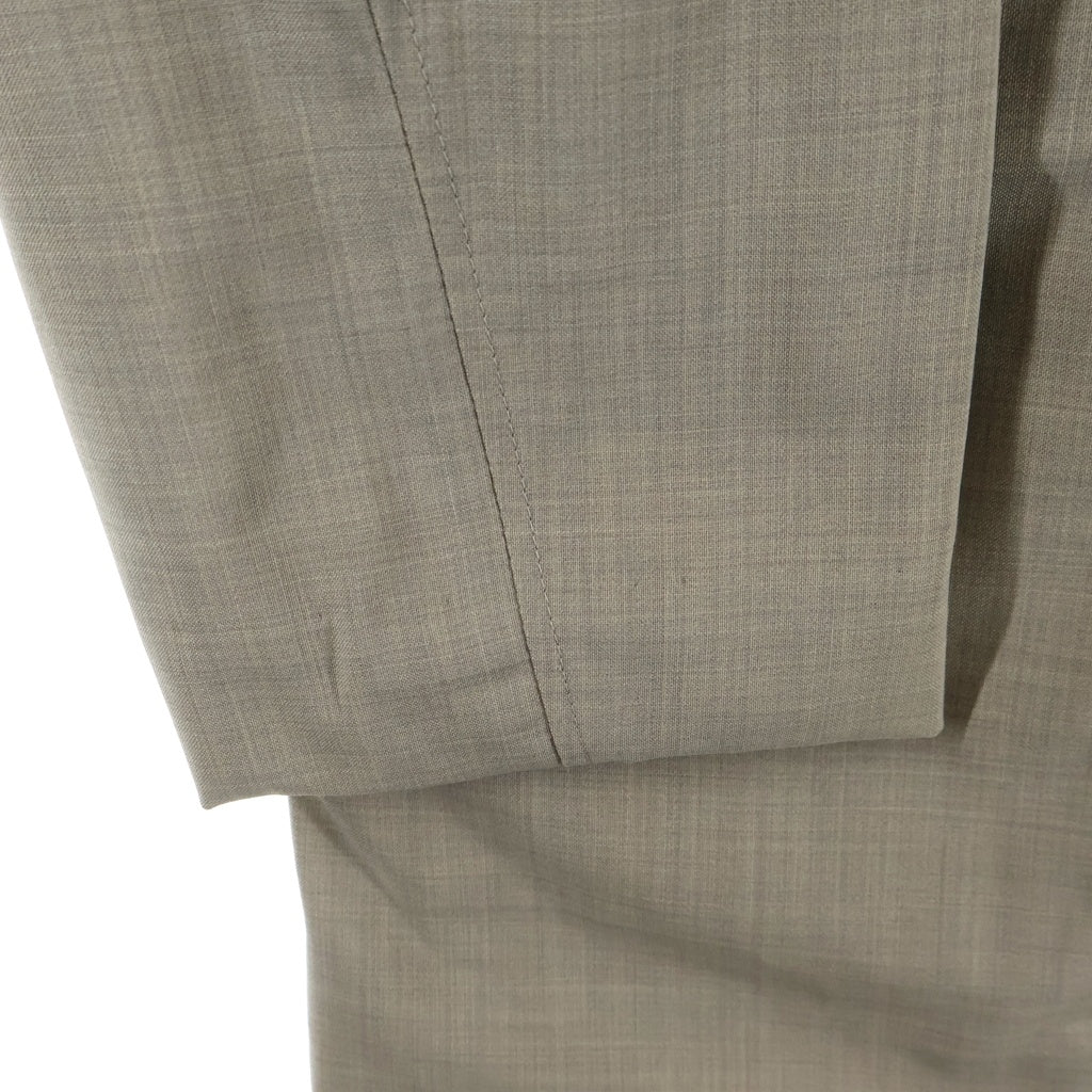 Loro Piana(ロロピアーナ) リブ襟 ジップアップ ステンカラー コート ベージュ