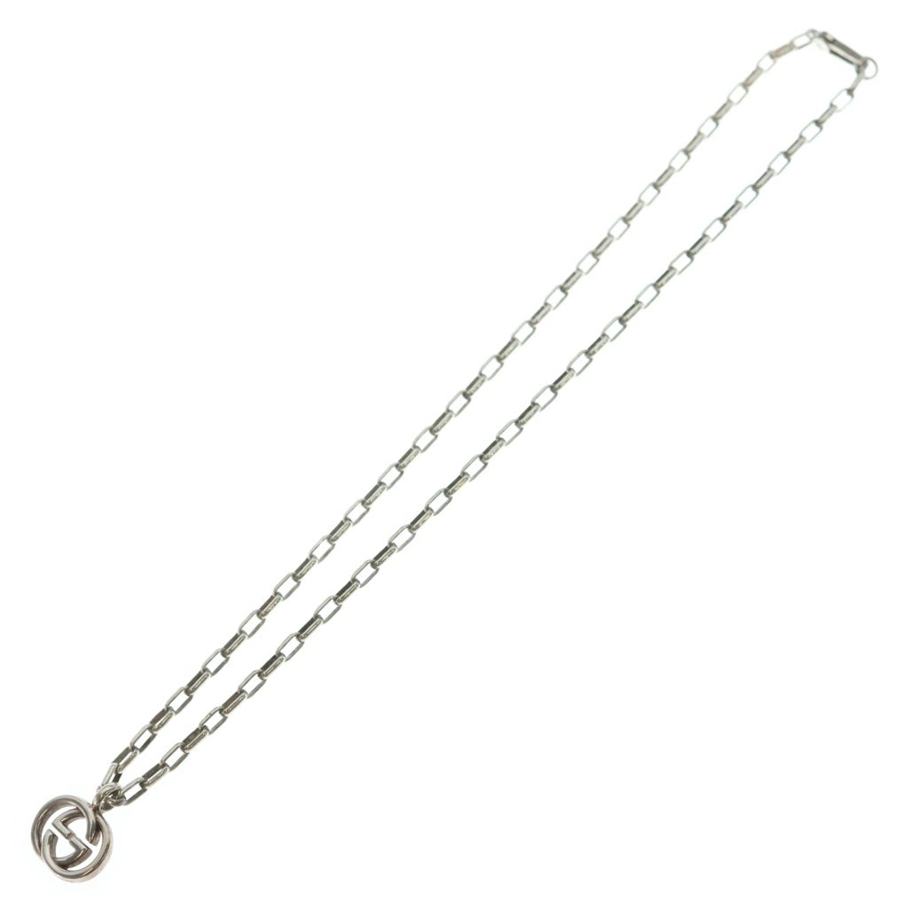 GUCCI(グッチ) インターロッキングG ネックレス ペンダント チェーン シルバー Ag925 レディース