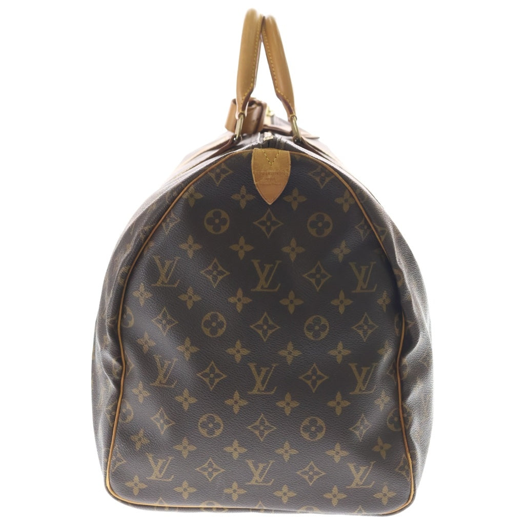 LOUIS VUITTON(ルイヴィトン) モノグラム キーポル55 バンドリエール ボストンバック PVC/レザー ブラウン M41414 レディース