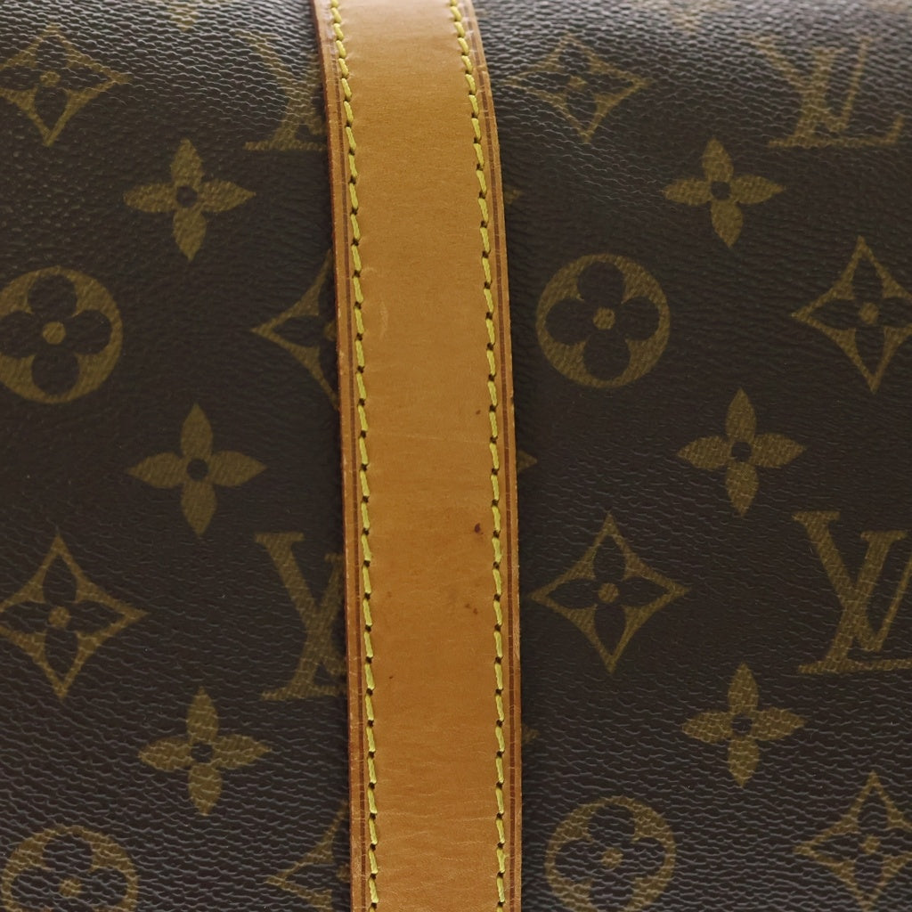 LOUIS VUITTON(ルイヴィトン) モノグラム キーポル55 バンドリエール ボストンバック PVC/レザー ブラウン M41414 レディース