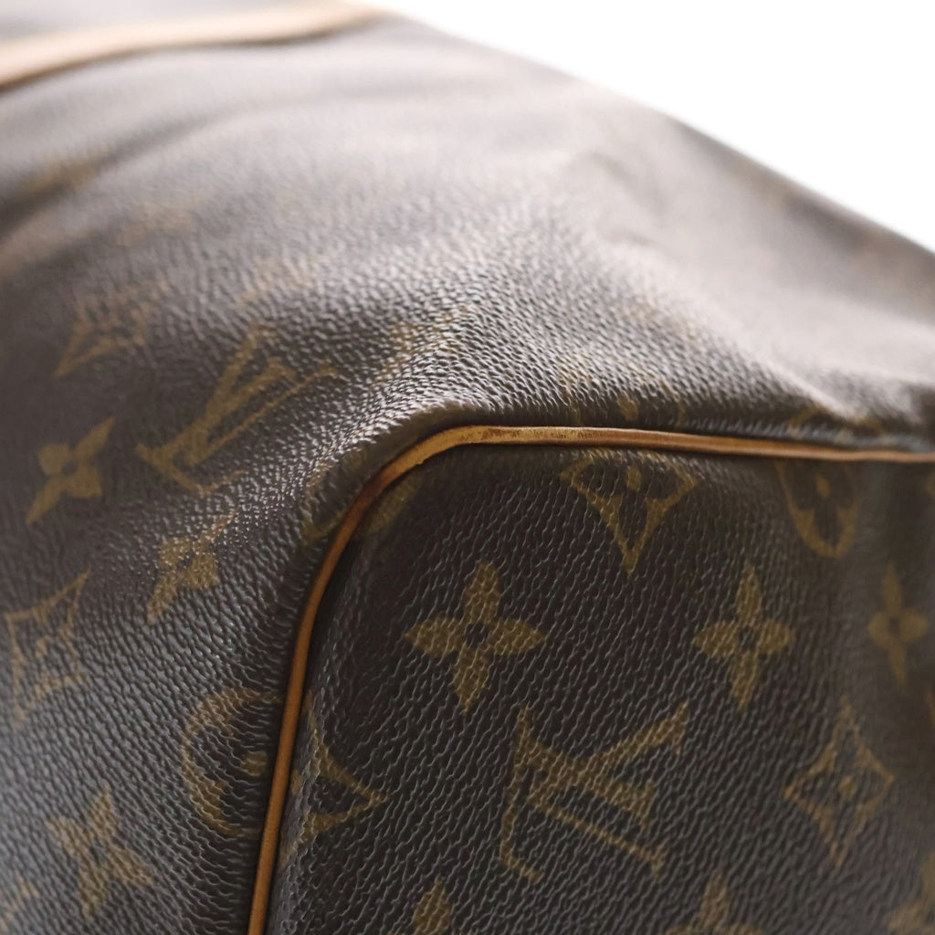 LOUIS VUITTON(ルイヴィトン) モノグラム キーポル55 バンドリエール ボストンバック PVC/レザー ブラウン M41414 レディース