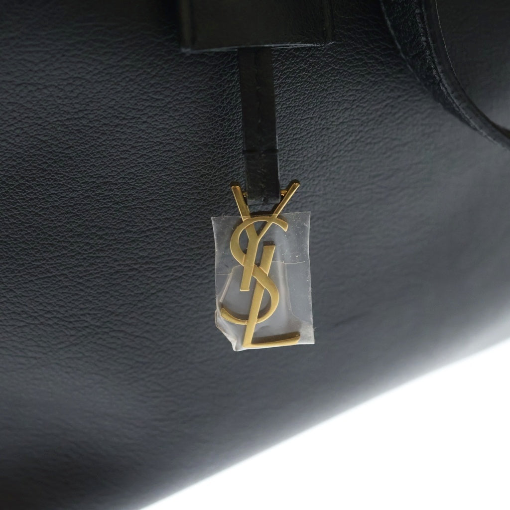SAINT LAURENT PARIS(サンローランパリ) サックショッピング トートバッグ ハンドバッグ ブラック レザー 394195 レディース