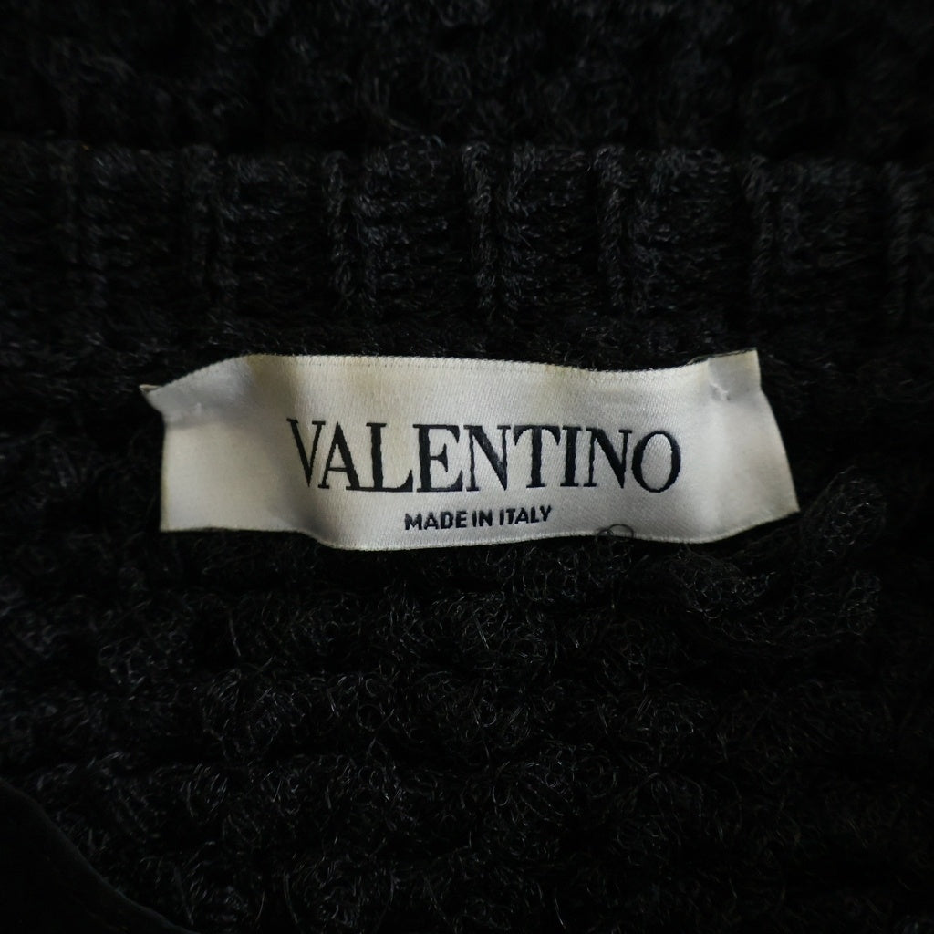 Valentino Giuliattini(ヴァレンチノ ジュリアティー二) リボン ブラウス ブラック #S レディース