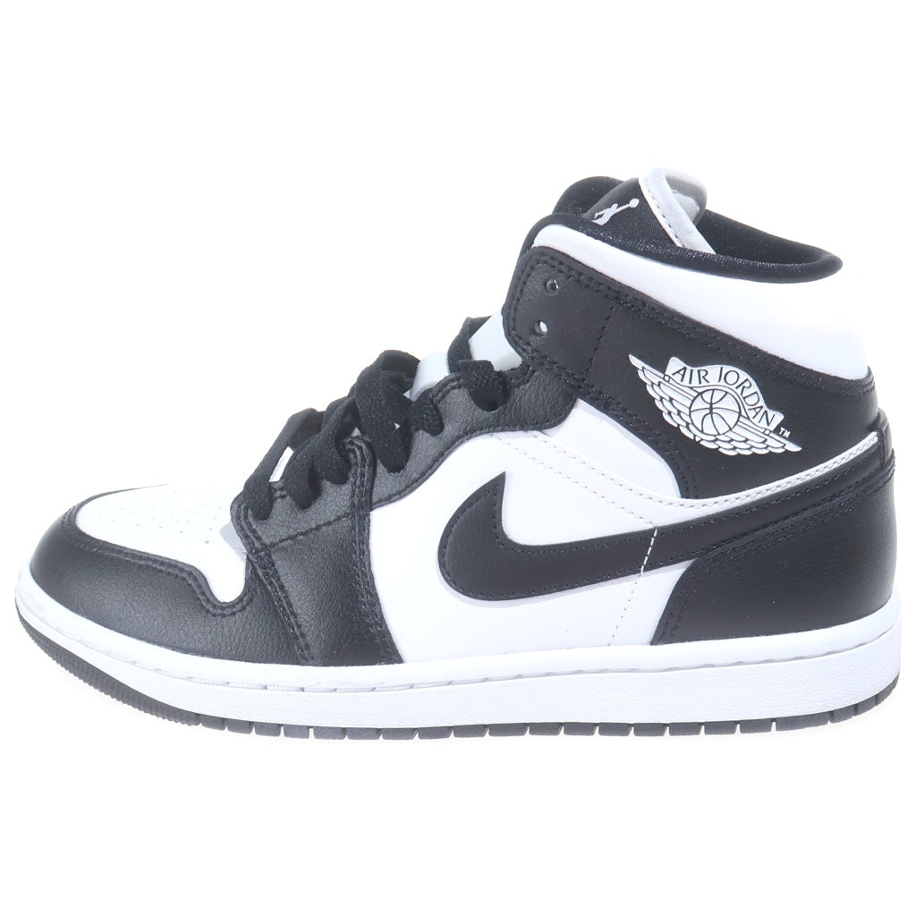 NIKE(ナイキ) WMNS AIR JORDAN 1 MID エアジョーダン1 ミッドカットスニーカー ブラック US7/24cm DV0991-101 レディース