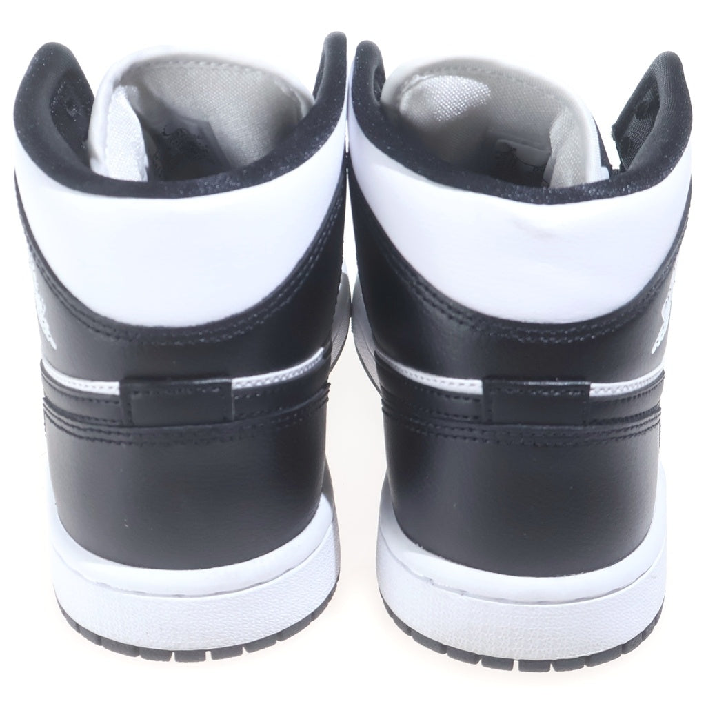 NIKE(ナイキ) WMNS AIR JORDAN 1 MID エアジョーダン1 ミッドカットスニーカー ブラック US7/24cm DV0991-101 レディース