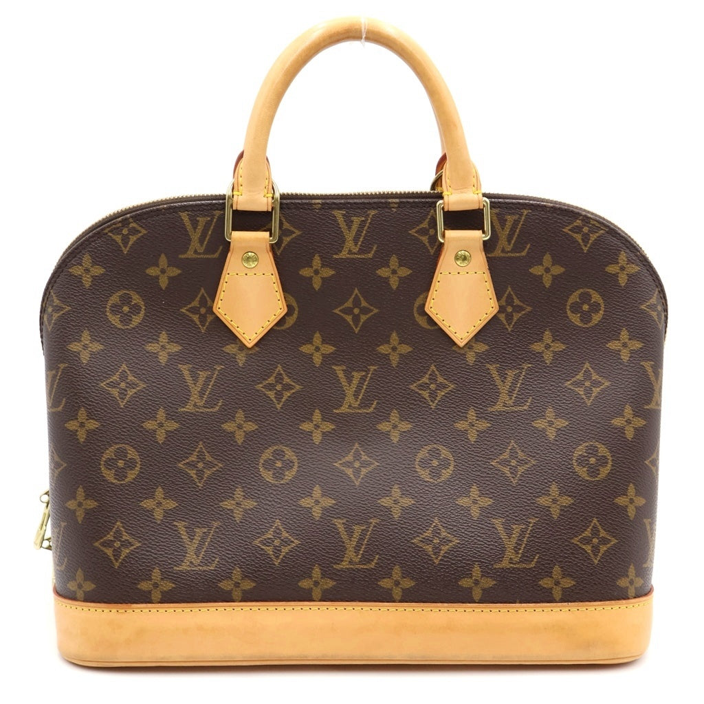 LOUIS VUITTON(ルイヴィトン) モノグラム アルマPM PVC レザー ハンドバッグ ブラウン M51130 レディース