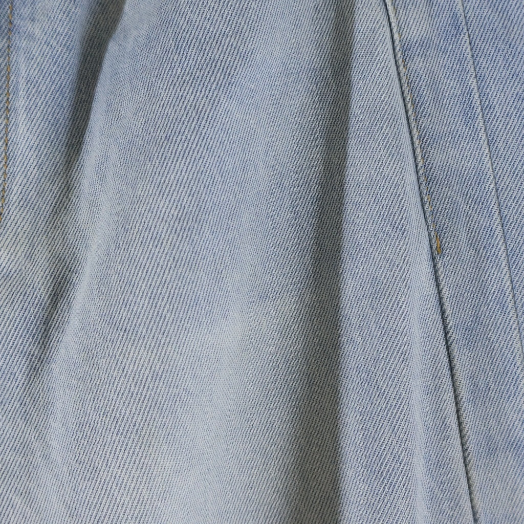 VETEMENTS(ヴェトモン) 23SS Plain Baggy Jeans プレーン ワイドバギーデニムパンツ ライトインディゴ UE63PA305N1