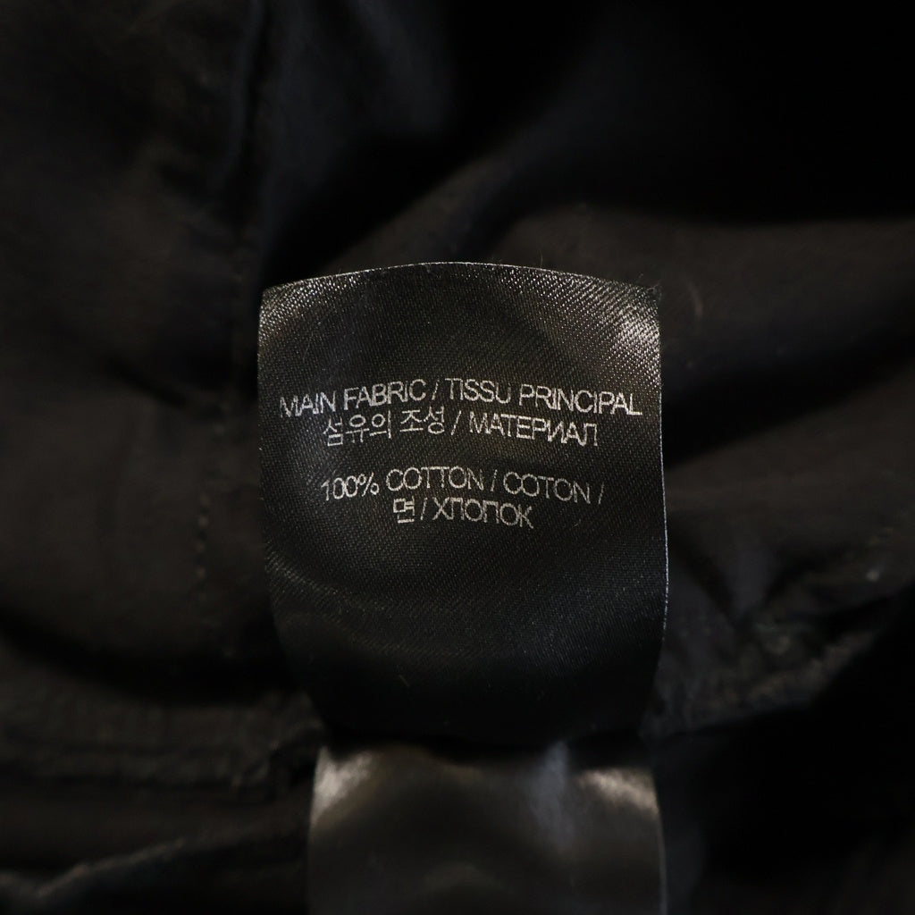VETEMENTS(ヴェトモン) 23AW Destroyed Baggy Jeans デトロイバギージーンズ ワイドデニムパンツ ブラック UE54PA240B