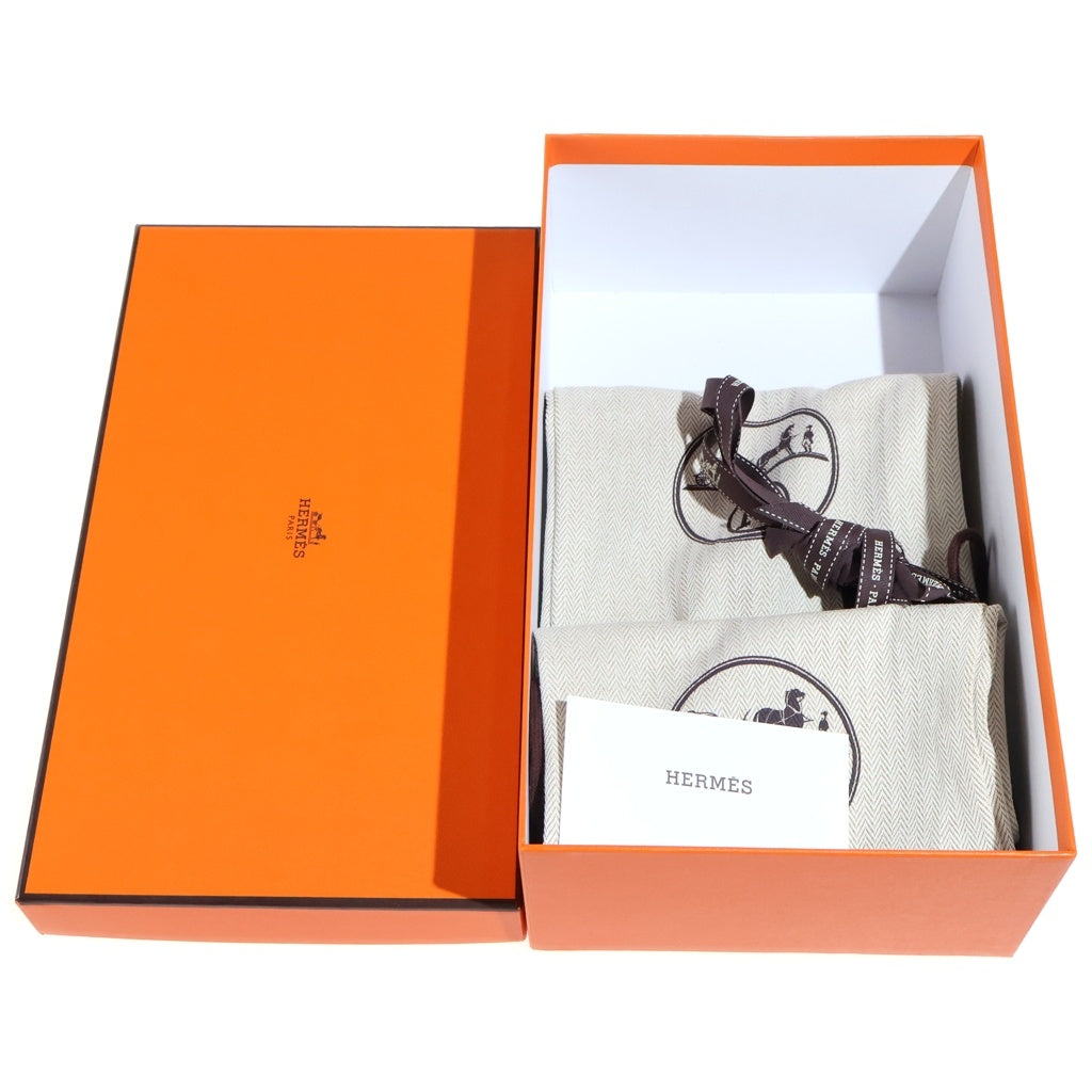HERMES(エルメス) シェーヌダンクル ラバー アロハサンダル ブラックレディース #38