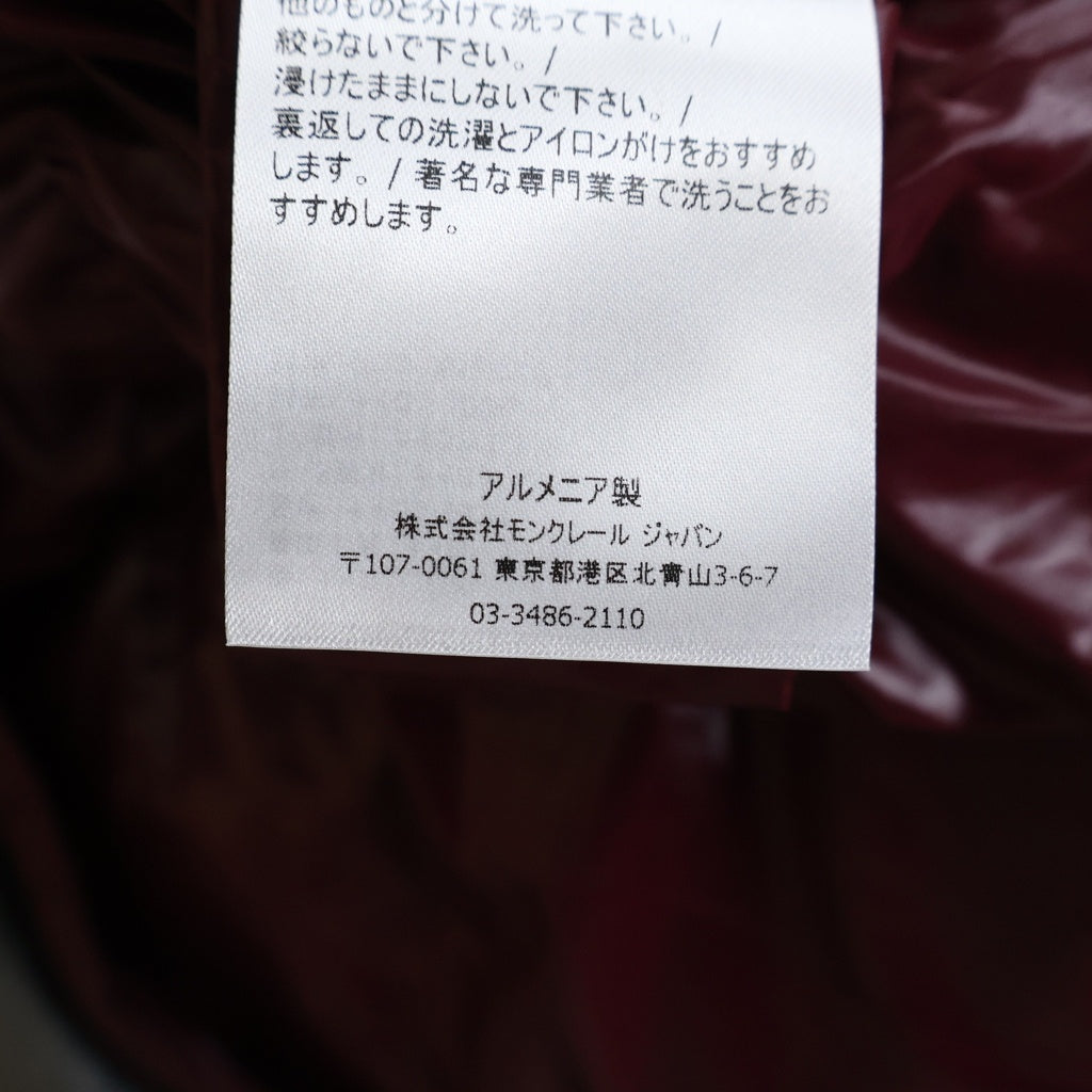 MONCLER(モンクレール) MIMIZAN ミミザン ダウンジャケット キッズ ホワイト×ブラック×グレー #10A 140CM E29544132005