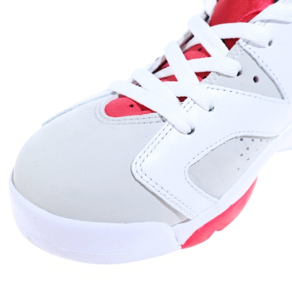 NIKE(ナイキ) AIR JORDAN 6 RETRO NEUTRAL エアジョーダン6 ハイカットスニーカー レッド/グレー/ホワイト US9/27cm CT8529-062
