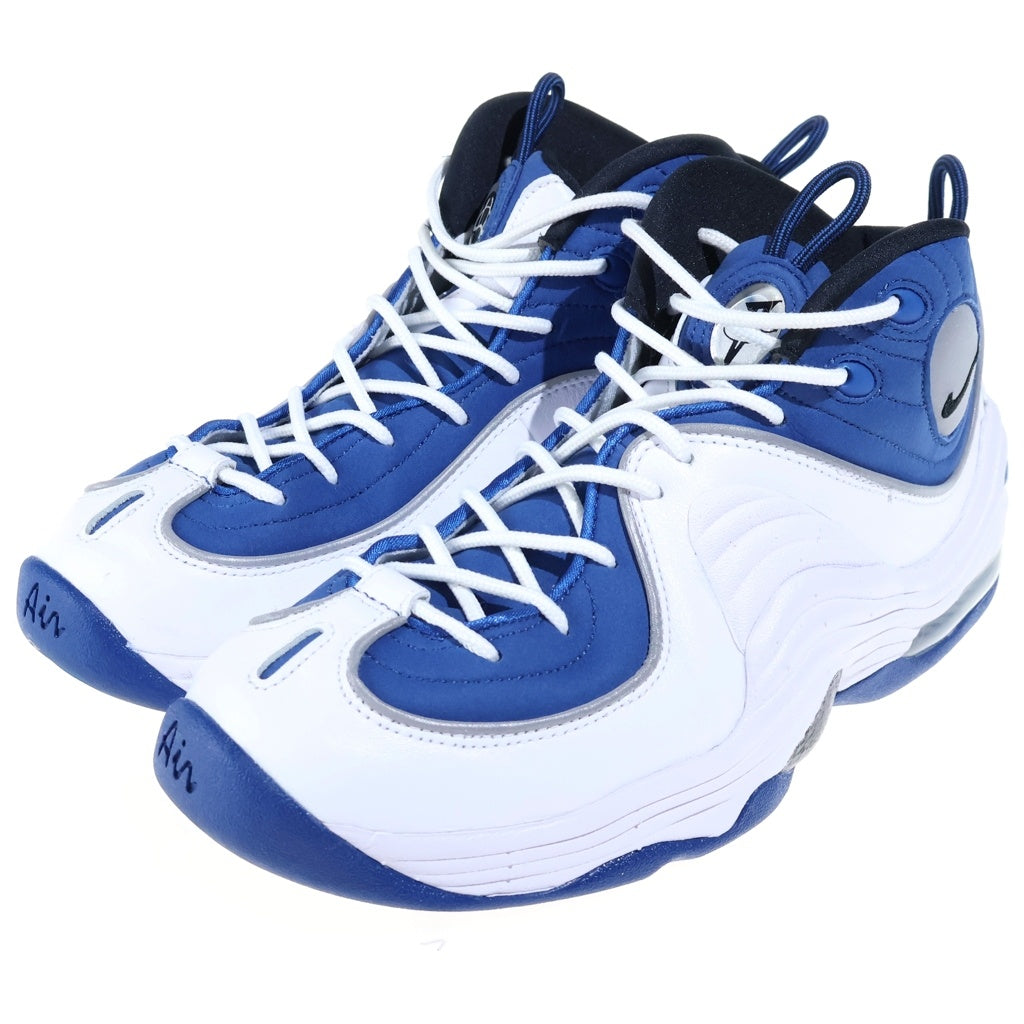NIKE(ナイキ) AIR PENNY 2 ATLANTIC BLUE エアペニー2 アトラティックブルー ハイカットスニーカー ホワイト/ブルー US10/28cm FN4438-400