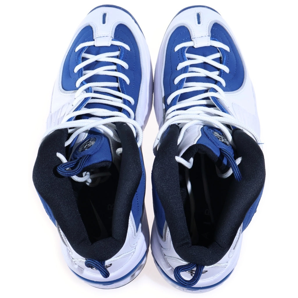 NIKE(ナイキ) AIR PENNY 2 ATLANTIC BLUE エアペニー2 アトラティックブルー ハイカットスニーカー ホワイト/ブルー US10/28cm FN4438-400