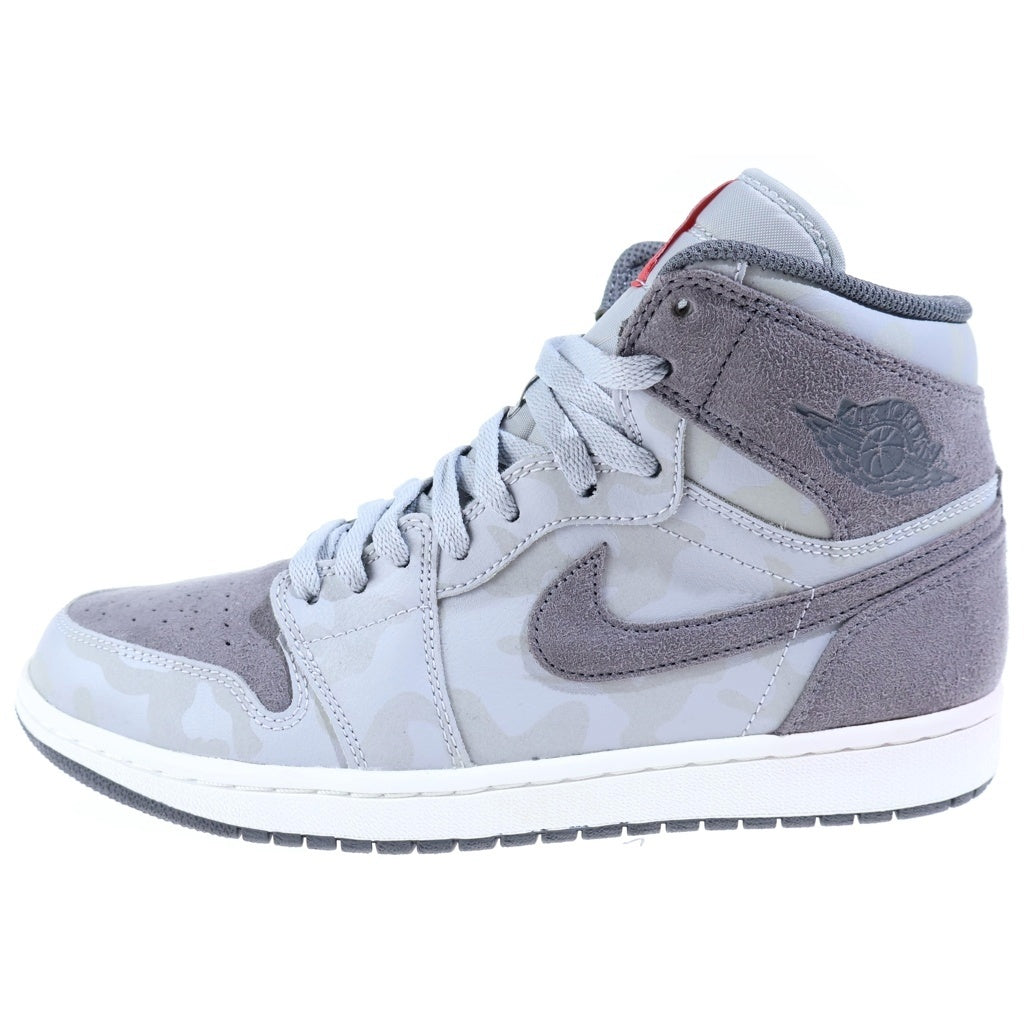 NIKE(ナイキ) AIR JORDAN 1 RETRO HIGH CAMO 3M WOLF GREY AA3993-027 エアジョーダン1 カモ3Mウルフグレー ハイカットスニーカー グレー US9/27cm